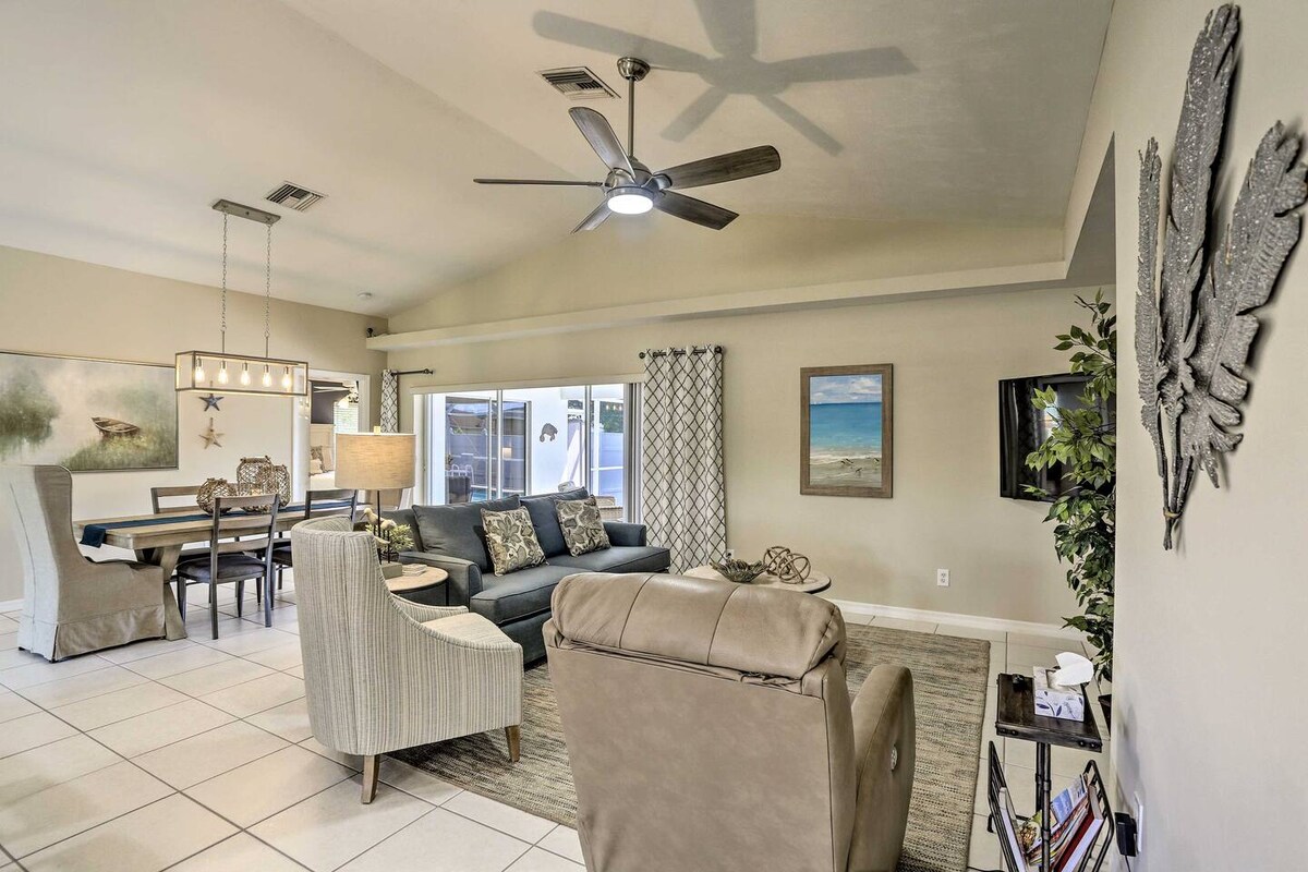 Successful Airbnb property: We Got You! Loaded home w/ Heated Pool & Large Yar in Lehigh Acres