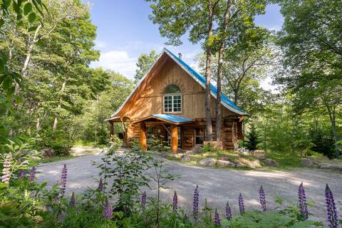 Le Chalet Inuksuk - Log Cabin, Waterfront, Spa
