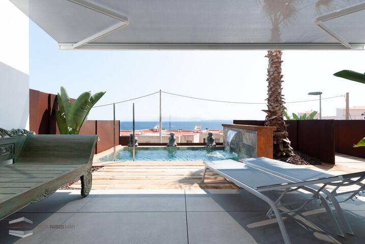 new house with private pool and sea view (ancla ma gallery image 3