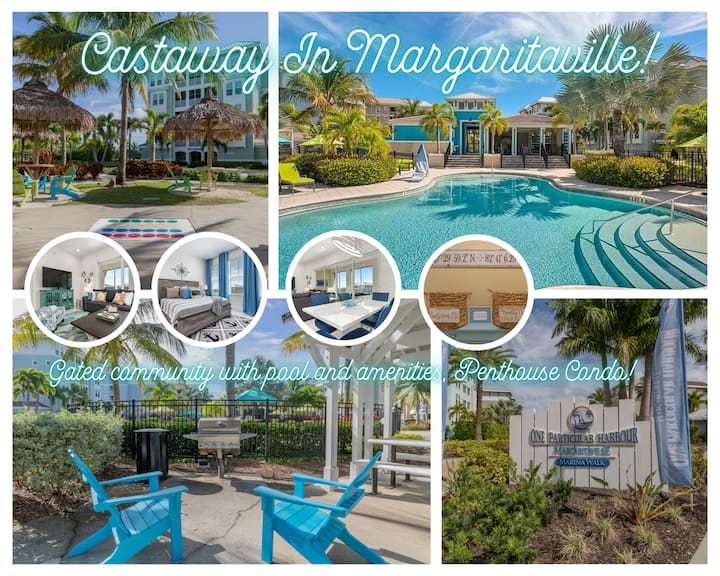 Castaway In Margaritaville-less Than 1 Mile To Ami - Coquina Beach, FL