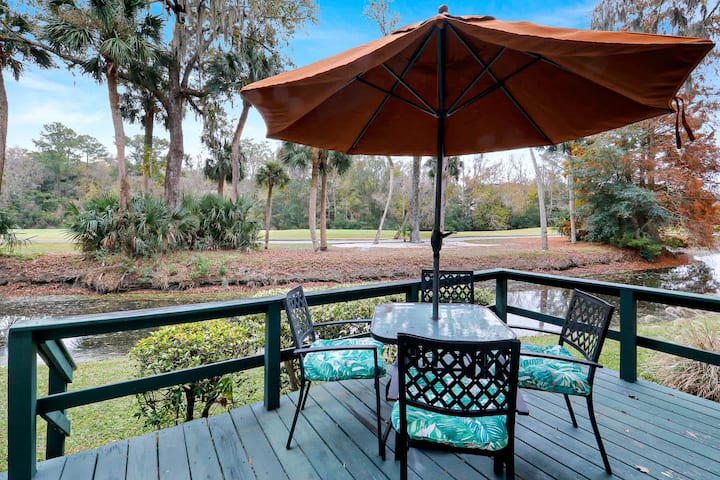 802 Harbourmaster Villa Pool, Golf View, Bike To B - Hilton Head Island, SC