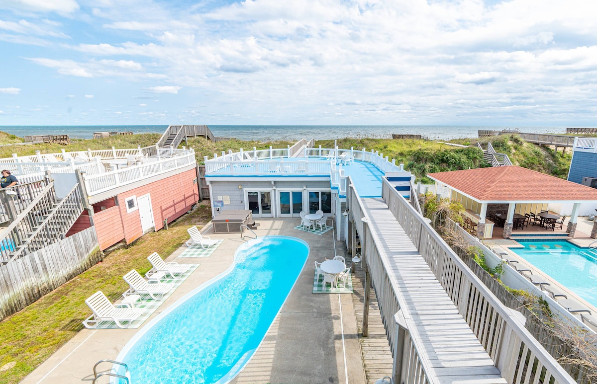Blue Crush - Oceanfront, Ocean View, Pool, Pets OK