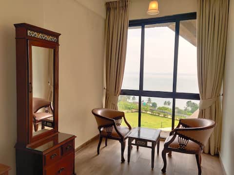 Spacious 3BHK Sea View Apartment in Panjim