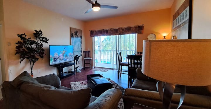 Disney 2 Miles | Poolside Family 4br/3ba Condo. - Celebration, FL