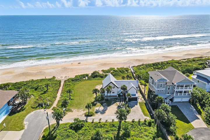 Oceanfront Family Home in Palm Coast Steps to the