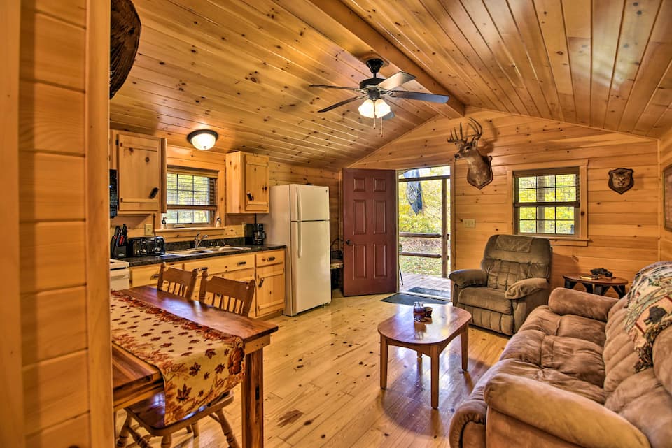 ‘Hooah’ Cabin Retreat w/ Grill & Step-Free Access — photo 1