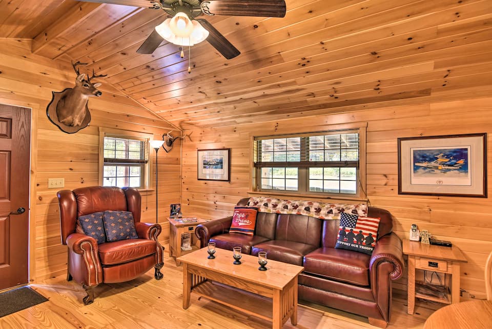Parsons Cabin w/ Fire Pit & River Access! — photo 1