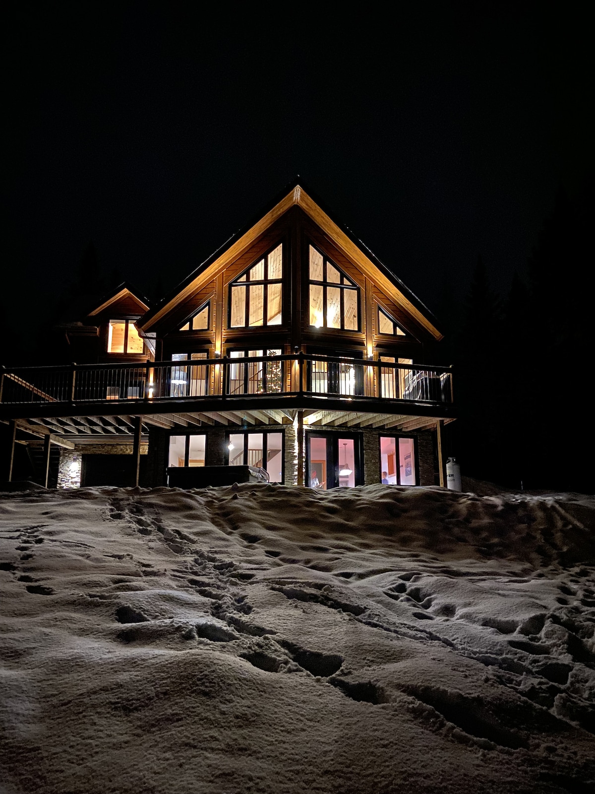 Edge of Lake Walfred Spa Chinook Club Walfred Chalets en renta en