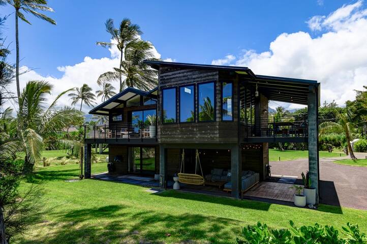 Beachfront, Modern Home, Just Steps to the Sand gallery image 2