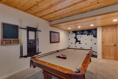 Sauna, EV Charger, Arcade, Climbing Wall, Spa