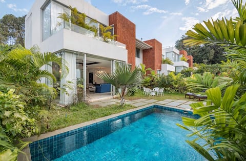 LaZamora, 3 BHK Villa, Pvt Pool Near Vagator Beach