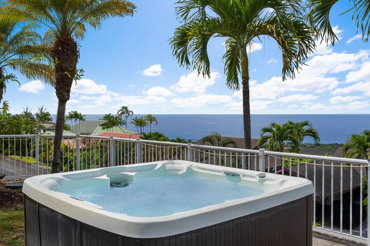 Honu Hale: Oceanview Estate w/ Pool, Hot Tub, AC gallery image 5