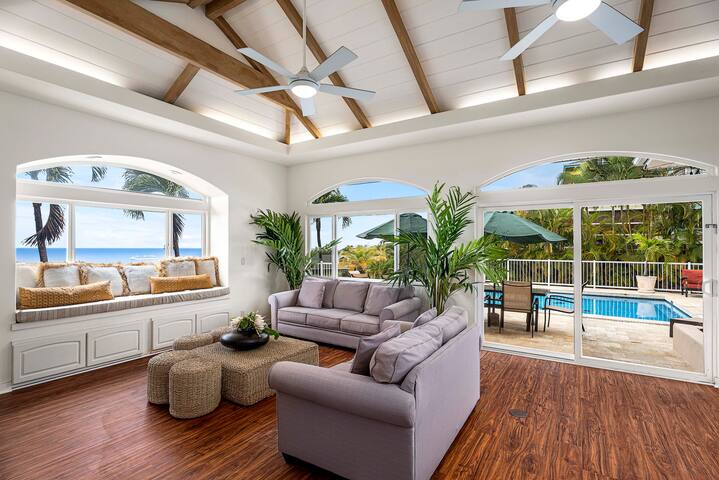 Honu Hale: Oceanview Estate w/ Pool, Hot Tub, AC gallery image 2
