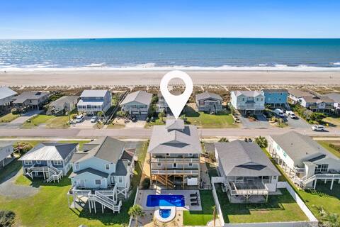 334 By The Shore, Holden Beach, Pool, Spa, Views