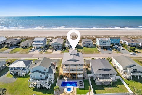 334 By The Shore, Holden Beach, Pool, Spa, Views