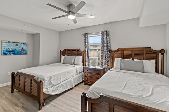 Vitanda vya kifalme katika Chumba cha 2 cha kulala