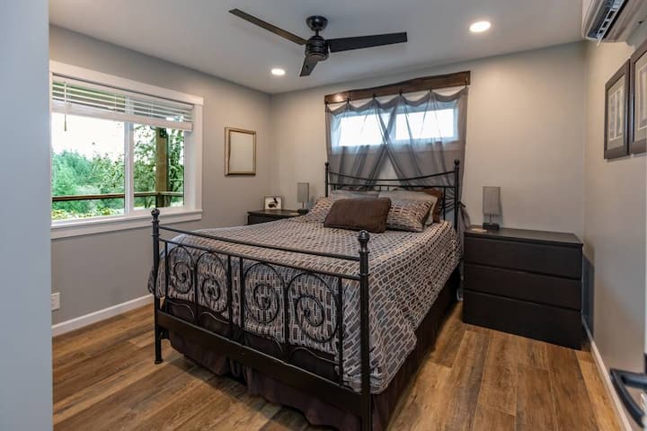Master bedroom on main