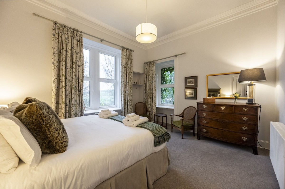 Zelena spavaća soba