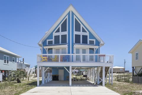 Ocean Views, Remote beach, fisherman’s paradise