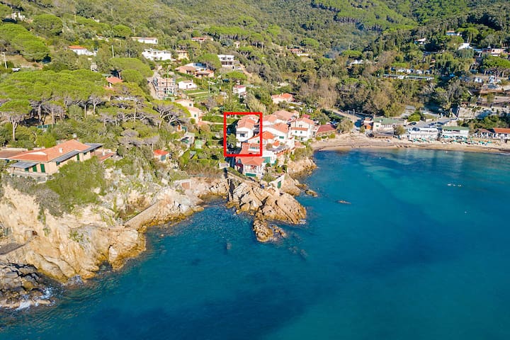 Entire home with 1 bedrooms in Portoferraio - Appartamento Terrazza Isola d'Elba
