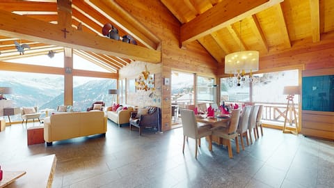 Etoiles des Neiges Luxe & Jacuzzi chalet 12 pers
