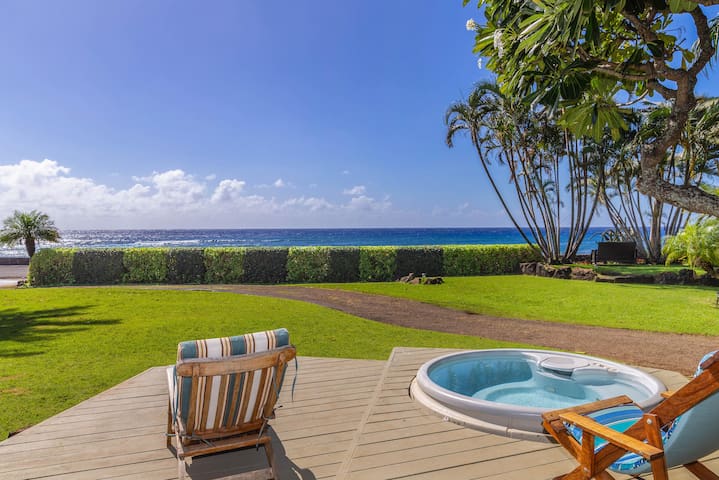 Modern Home with Hot Tub, AC & Ocean Views!