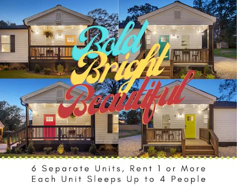 Bold, Bright, Beautiful | * From 1 to 24 Guests *