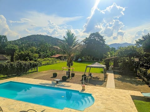 Recanto do Sossego! With large SWIMMING POOL and PLAYGROUND