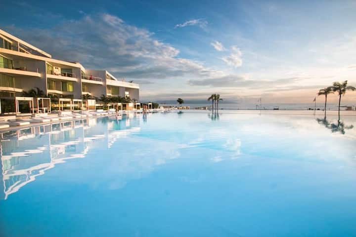 Aria Ocean, Beach Front 1bd Studio & Infinity Pool - Nuevo Vallarta