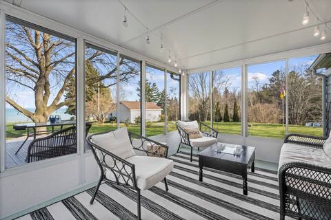 Root 2 Rise Retreat is Lakefront and Sleeps 10!