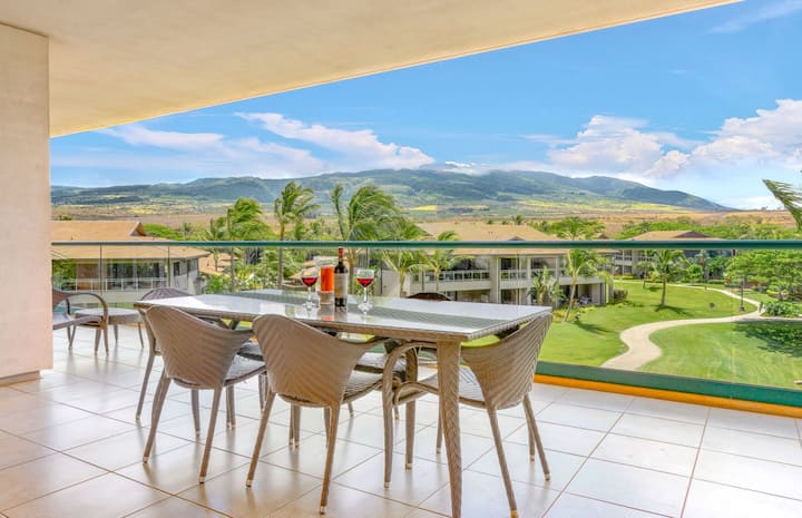 Maui Resort Rentals: Honua Kai - 4 Total Bedrooms, Gorgeous West Maui Mountain & Partial Ocean Views! - Maui, HI