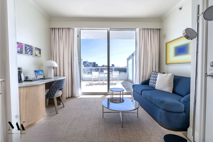 Fontainebleau|large Balcony|bay View + Spa Passes - Miami Beach