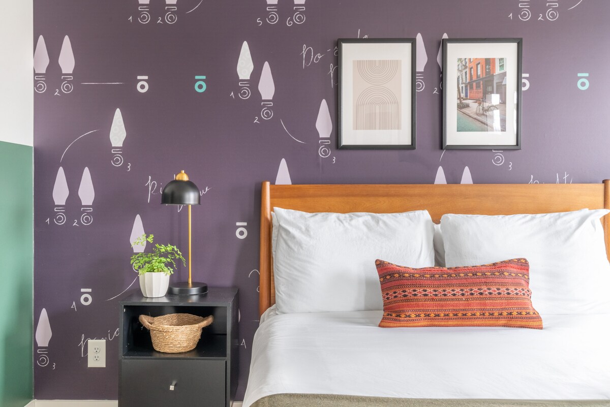 Spálňa 3 má plne vybavenú posteľ.