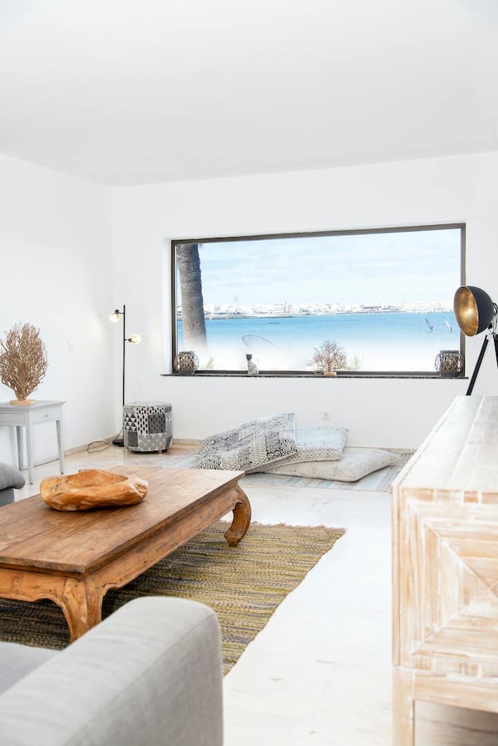 Villa Los Flamencos By Veaco - Beachfront & Pool - Corralejo
