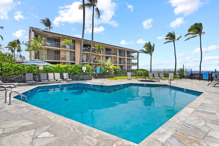 Hermoso Condominio! Complejo Frente Al Mar. Grandes Comodidades! Kona Makai 5-106 - Hawái
