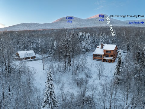Jay Peak 3 miles - ski here via Big Jay!