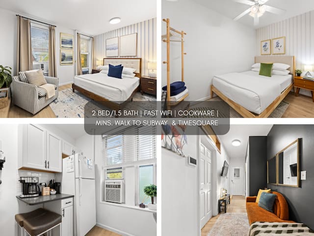 2BR In Times Square Near Restaurants