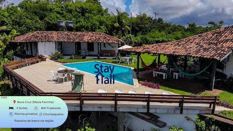 Rustic house in Maria Farinha with pool - SH015