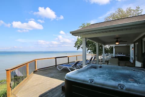 Hot Tub & West Bay Waterfront - All Decked Out