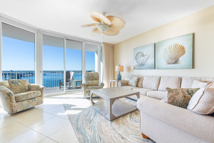 Sophisticated Beach Condo With Stunning View Of Perdido Pass! Complimentary Boat Slip! - Orange Beach, AL
