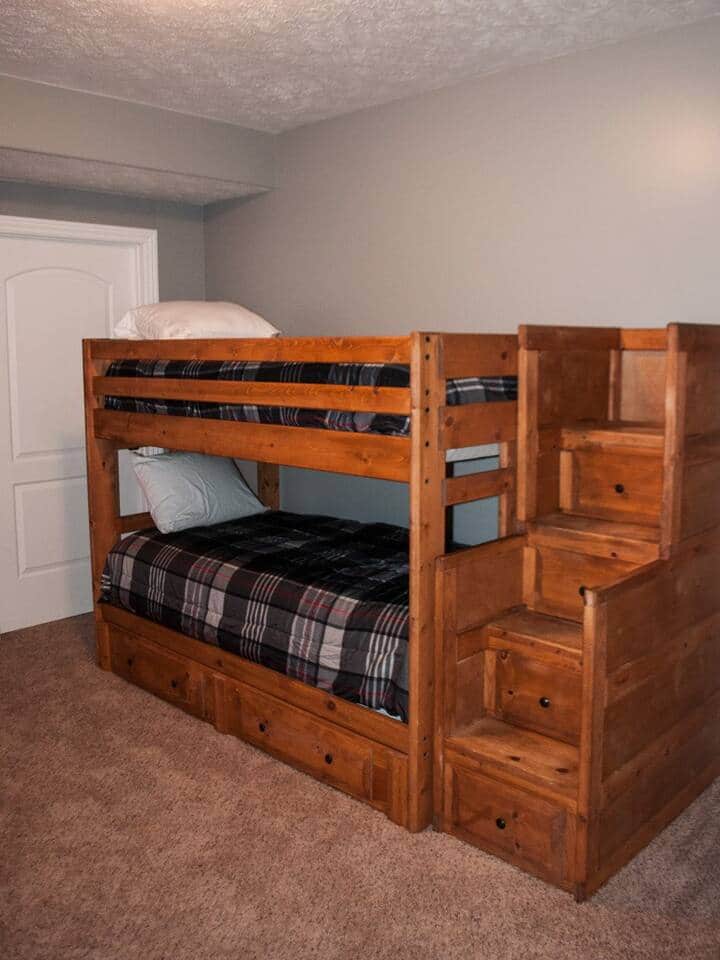 Bonus spavaća soba br. 6 s krevetima na kat