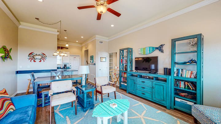 Ir24 Walk To Sandfest, Shared Pools, Boardwalk - Port Aransas, TX