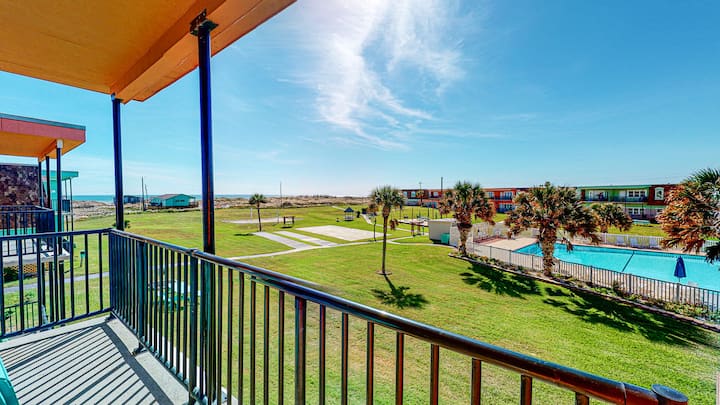 Ir58 Walk To Sandfest , Shared Pool, Board Walk - Port Aransas, TX
