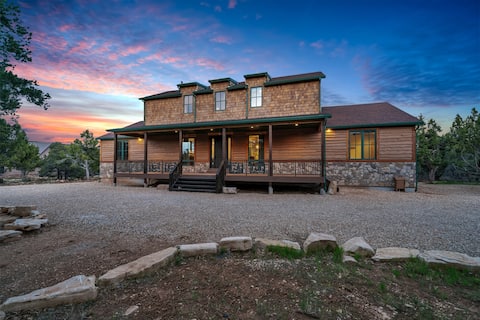 5bd all ensuite| Hot Tub| Fire Pit| 20 min to Zion