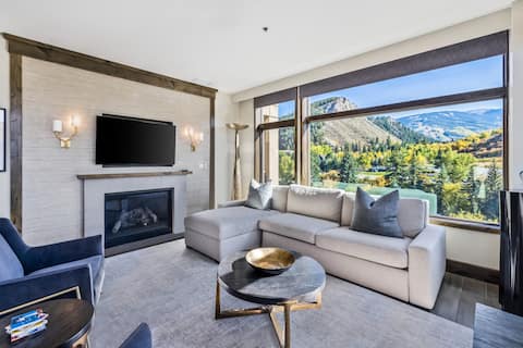 Lux resort, gondola to Beaver Creek, spa, pool