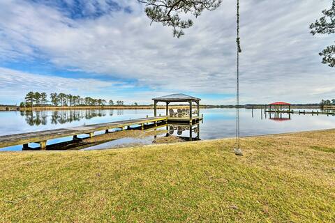 Waterside Belhaven House & Cottage w/ Porch & Dock