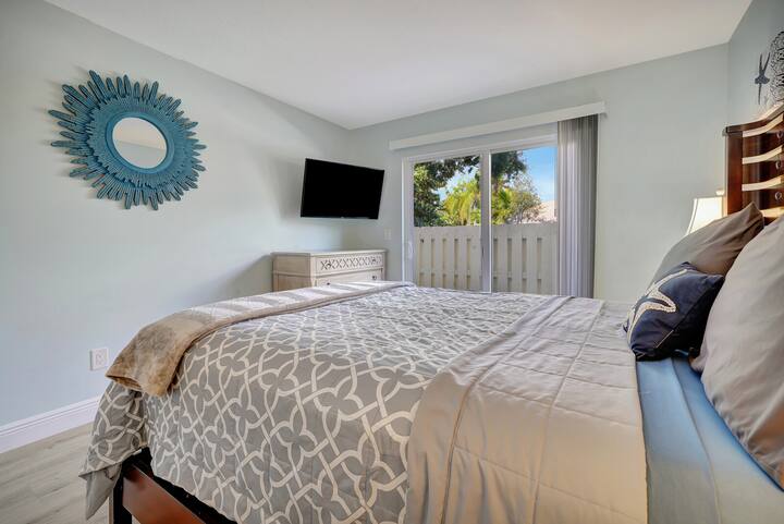Chambre avec télévision connectée