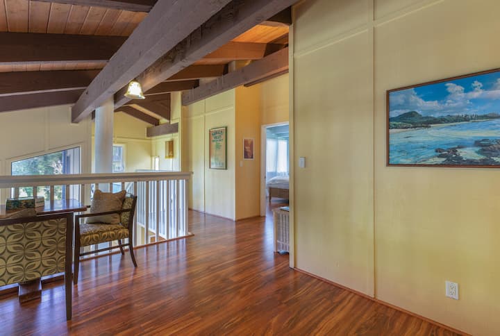 View from Hide-a-Bed towards other bedrooms