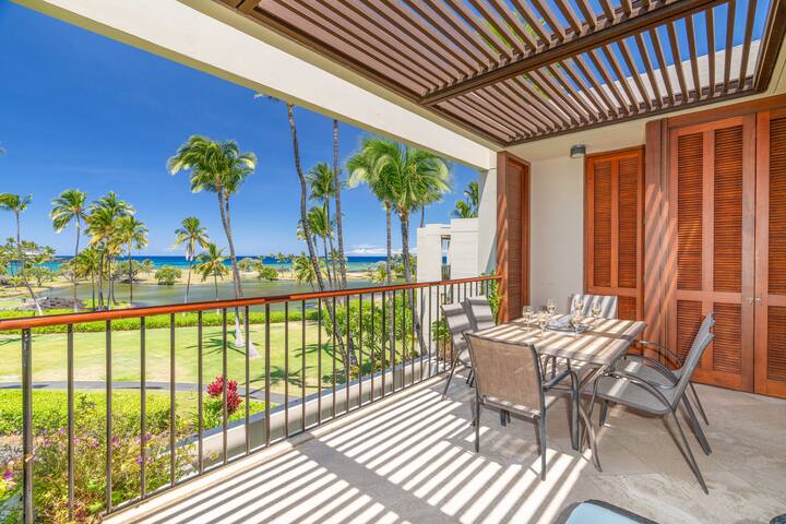 Oceanfront Mauna Lani 2 bdrm Condo, Steps to Beach gallery image 4