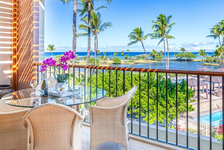 Gorgeous 2bd Ocean View Condo-Walk to Beach!